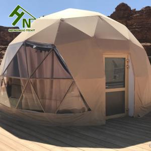 Quality Waterproof PVC Outdoor Camping Luxury Geodesic Dome Tent With Insulation wholesale