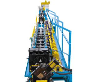 Quality Rack 2T Cold Roll Forming Machine HRC 58 Profile Sheet Making Machine wholesale
