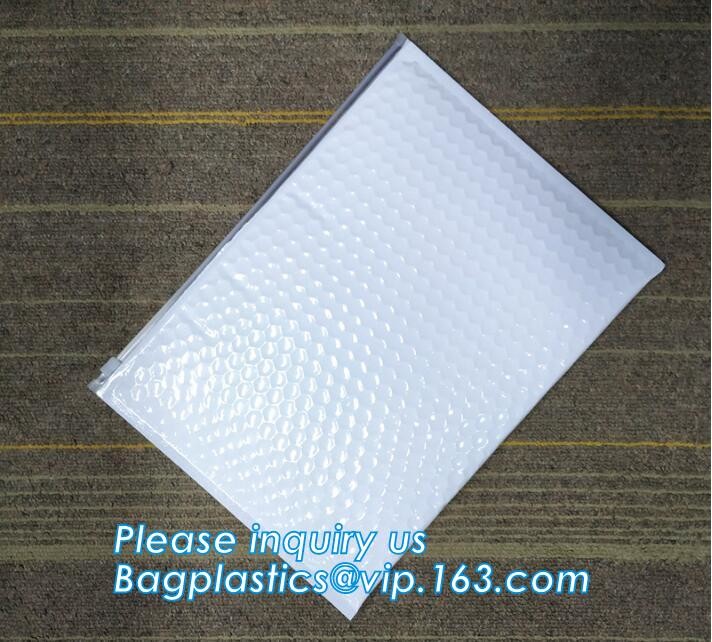 Cosmetic Pink Slider Padded Bag/Silver k Bag With Bubble,Padded Envelopes Cheap Aluminium Foil k Holographic