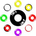 OEM Cosplay Contact Lens Soft Halloween Crazy Colored 40% Water content
