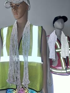 Quality Reflective Yarn Reflective Fabric High Reflective Knitting Thread Reflective Cap wholesale