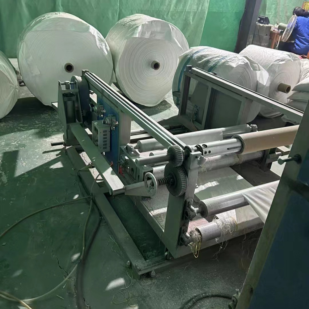 Plastic Woven Bag Used Extrusion Lamination Machine For Chemical Fertilizer Grain Cement Bag
