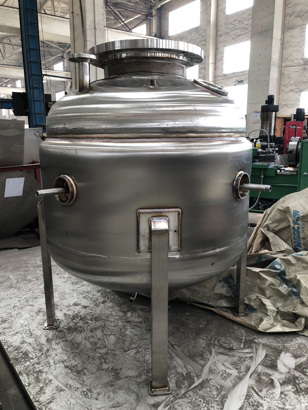Large Volume Steel Storage Tanks / 40 Gallon Horizontal Pressure Tank