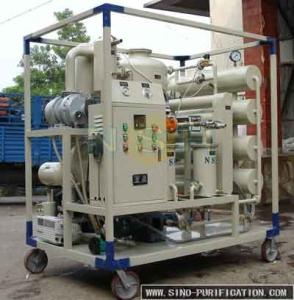 Quality 3P Double Stage Regeneration Vacuum Oil Purifier Remove Impurities wholesale