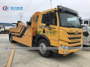 Quality FAW 225HP 16 Ton 360 Degree Rotation Wrecker Towing Truck wholesale