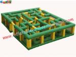 Customized inflatable Sport Game, 0.55mm PVC tarpaulin Inflatable Maze Toys Hire