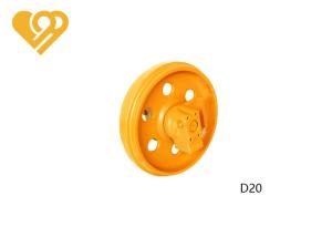 Quality Heavy Duty Front Idler Assembly , Yellow D31 Bulldozer Idler Replacement wholesale