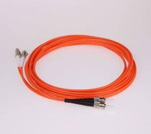Quality 2.0 3.0mm Fiber Optic Jumper LC-ST / UPC PC Duplex Multimode Fiber Patch Cord wholesale