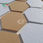 Hexagon Sound Deadening Tiles , Lightweight Acoustic Tiles For Soundproofing
