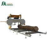 Woodworking JIERUI Portable Hydraulic Automatic Sawmill Electric Wood Cutting
