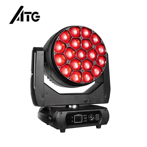 230W 7R Beam Moving Head Light Wash 19x15 RGBW Plastic Aluminum Alloy LED Light