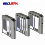 Luxury Speedlane barrier flap door optical rapid lane turnstile with visible LED