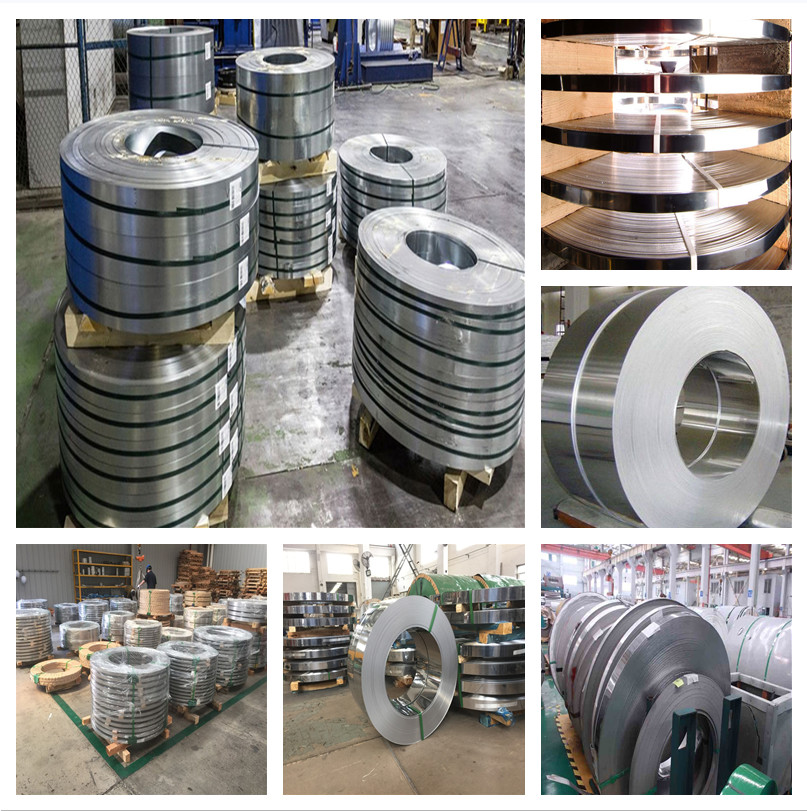 JIS 2B 316 304 Stainless Steel Strip Coil Band Cold Rolled 40mm Width
