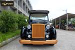 Electric Powered 6 Person Classic Car Golf Carts With Cool Style Accessories
