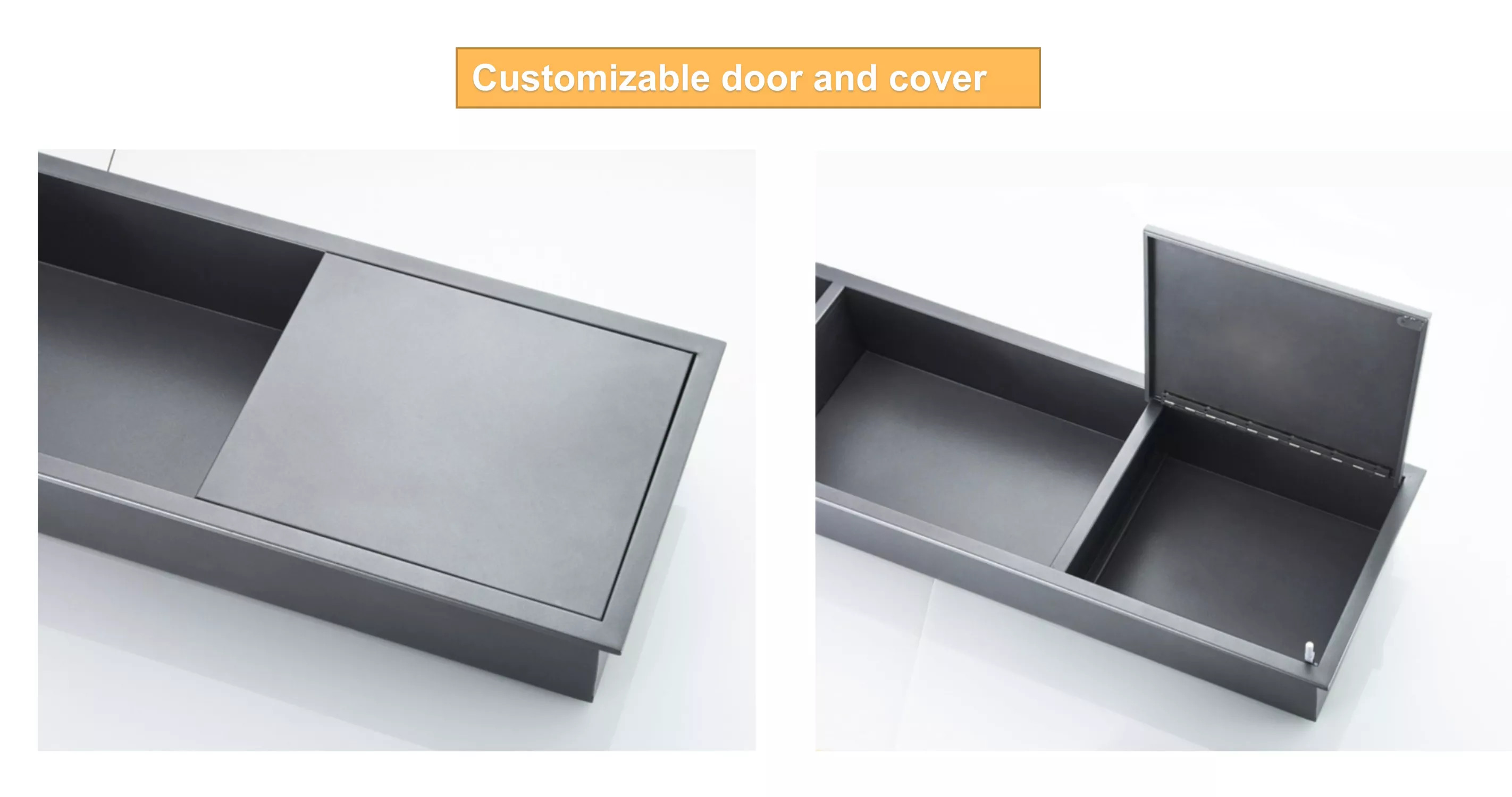 Customized Square Grids Metal 304 Stainless Steel Niche For Bathroom