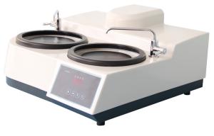 Quality Double Disc Metallurgical Specimen Grinder Polisher with Diameter 200mm wholesale