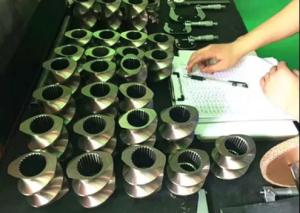 Quality Type 75 Twin Screw Extruder Elements For Engineering Plastic Extruder Spare Parts wholesale