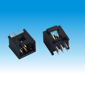 Quality Black 500VAC 3AMP 6P 2.54mm Straight PCB Box Header wholesale