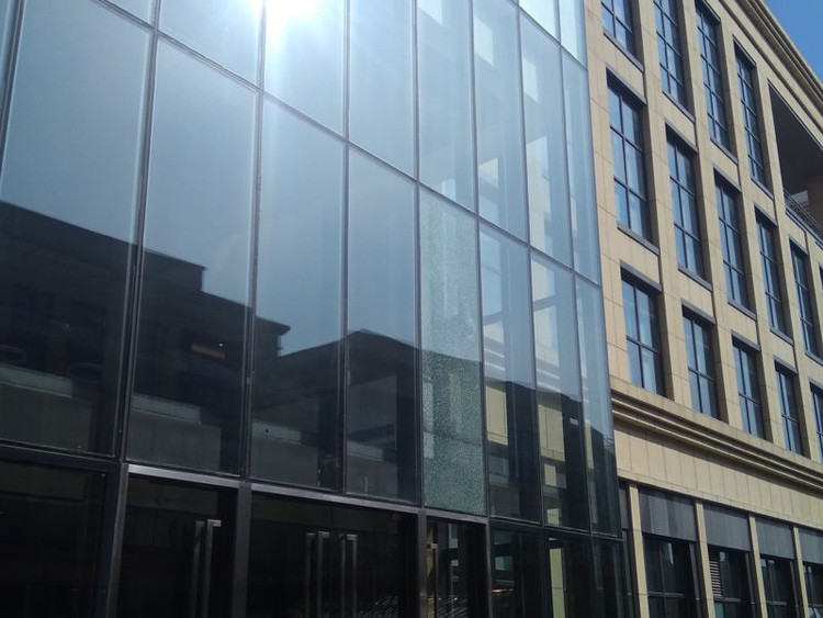 Fashion design Low-E glass building facades double glazed glass curtain wall