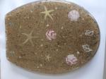 SAND SEA STAR resin toilet seat,17'18'19'Uropean standard,USA stardard