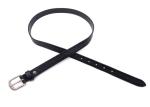 Croco Adjustable 2.3cm Womens Genuine Leather Belt
