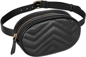 Quality Crossbody Fashion Fanny Pack PU Leather Waterproof Belt Bag wholesale