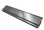6000 Series Anodised Silver Polished Aluminium Extrusion Profile , Windows And