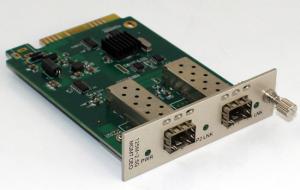Quality 2 Channel Manageable Media Converter Optical Converter Card 850nm wholesale