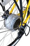 26 Inch 500W 48V Beach Cruiser Electric Bike With Double Disk Brakes And LCD