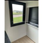 Sandwich Panel Door Container Houses 40ft Two Bedroom for Glass Door Living