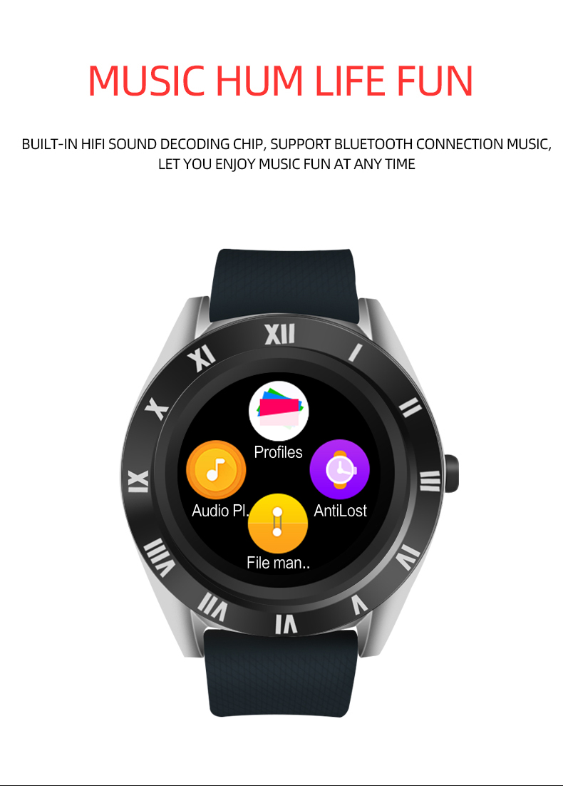 M11 Smart Watch With Sim Card 1.30" 240X240 Answerable Telephone