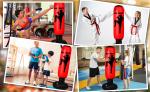 63 inch Standing Heavy Boxing Bag durable thickened material For Karate