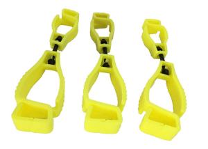 Quality Colorful Plastic Glove Clips For Maintains Gloves Shape High Flexibility wholesale