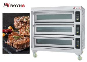 Quality Large Capacity Baking Oven Electric Three Layer Nine Trays 380v wholesale