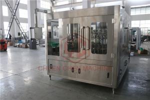 Quality Atmospheric Pressure Glass Bottle Filling Machine 500ML Juice Bottling Equipment wholesale