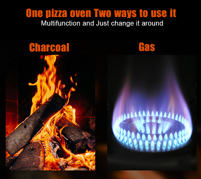 Top Performance Table Top Gas Pizza Oven for Home Cooking in Germany 84*39.5*86 cm