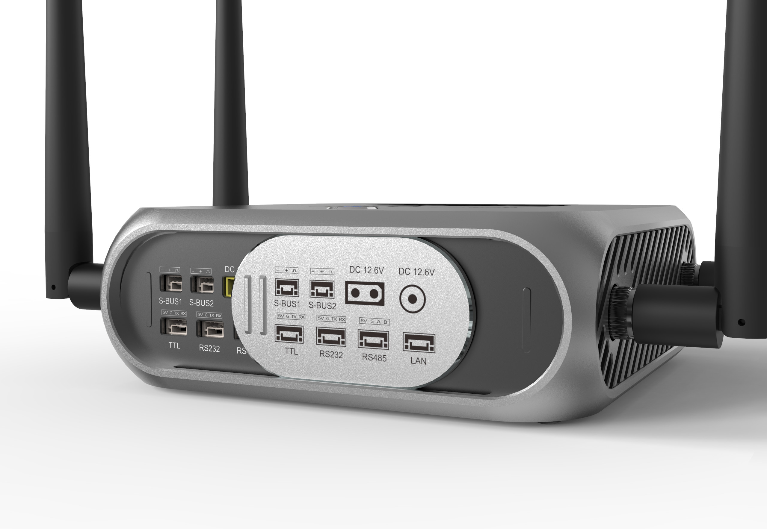 Multifunction Drone Uav Data Link System 300mW-2W 806-826MHz