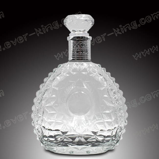 OEM ODM Glass Wall 5mm Cool Alcohol Bottles For Spirits