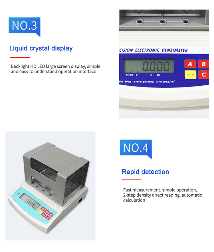 Portable Manual Precious Metal Analyzer , High Accuracy Gold Purity Testing Machine