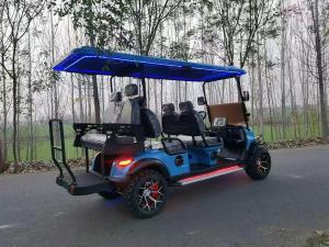Quality 72 Volt Cheap Modern Electric Legal Street Custom Off Road Golf Cart Lithium 6 People Buggy Vehicles For Sale wholesale
