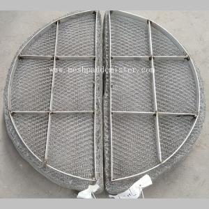 Quality 750mm Wire Mesh Demister Pad Cellular Structure Stainless Steel Knitted wholesale