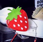 Japan and South Korea cartoon cute transparent strawberry summer fruit