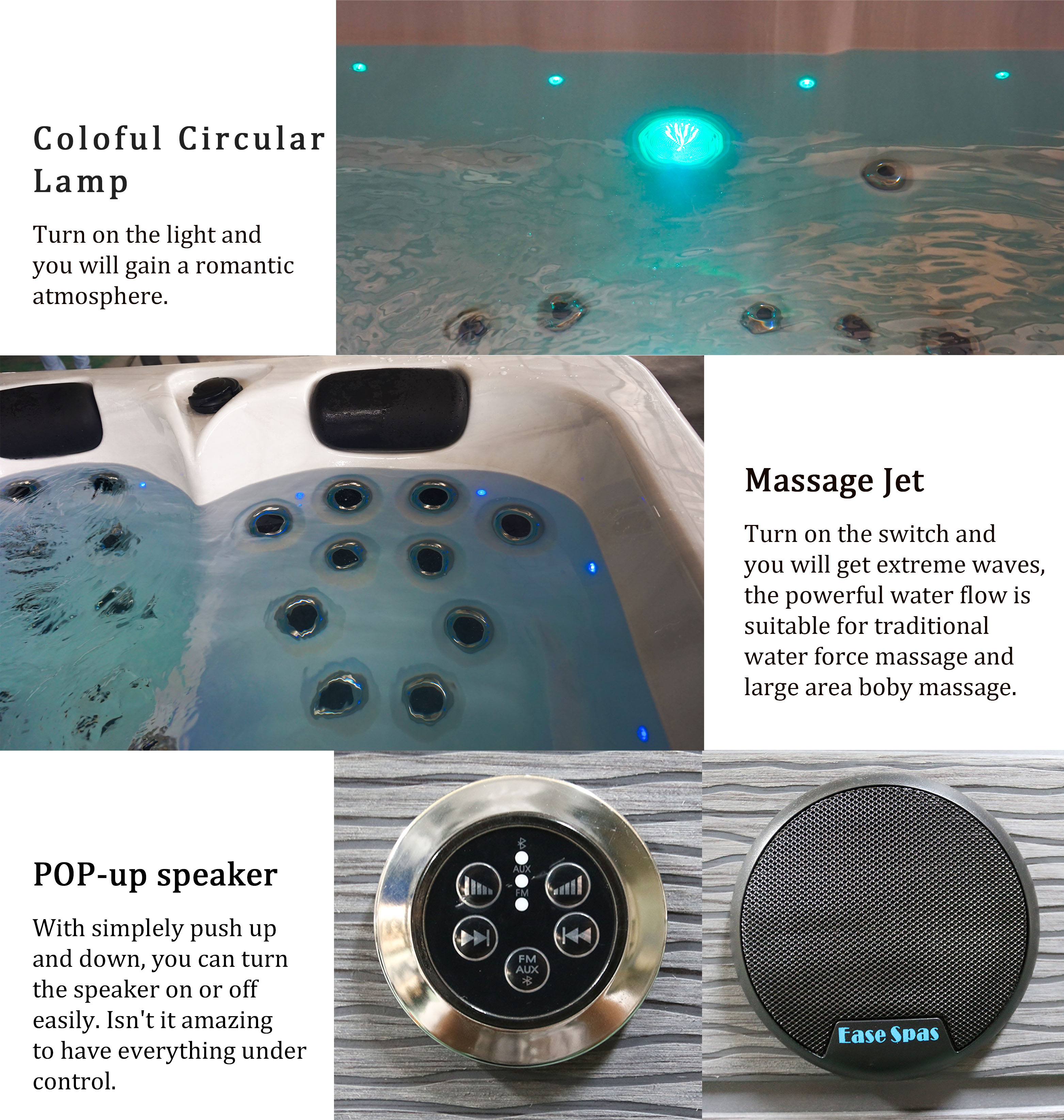 balboa controller massage function hot tub outdoor spa bathtub