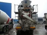 Euro III Used Concrete Mixer Truck Lorry With 12m3 Capacity