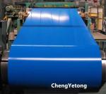 PVC Film Covered Pre Coated Aluminium Sheet , Colored Aluminum Sheet Metal