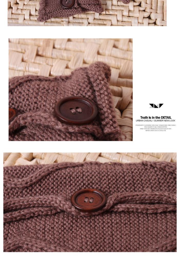 women deer snowflake jacquard knit boot socks wood feel casual wool acrylic, socks, warmer