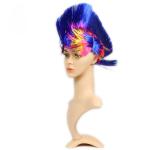 Football Game Cockscomb Wig 28*28cm Dacron Logo Customized Sports Supplies