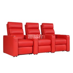 Quality VIP Home High Back Seat Movie Theater Recliner With Cup Holder wholesale