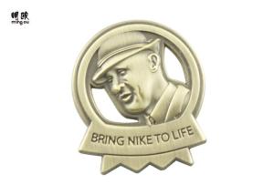 Quality Antique Souvenir Military Lapel Pin Badges 3D Embossed Design For Decorative wholesale