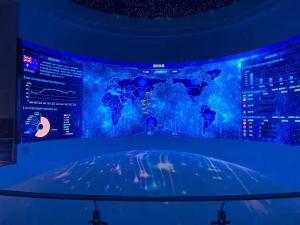 Quality Professional Video Processor Curved LED Display Screen IP65 For Outdoor Rental wholesale